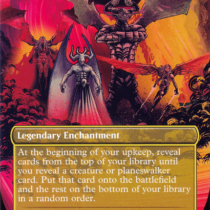 Esika, God of the Tree // The Prismatic Bridge (SLD-1208) - Secret Lair Drop (Borderless)