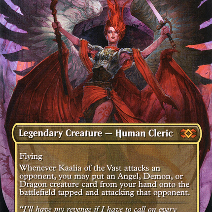Kaalia of the Vast (2XM-354) - Double Masters (Borderless) Foil