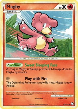 Magby/102  - Reverse Holofoil Triumphant - Uncommon