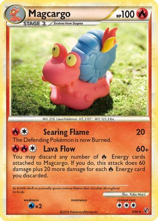 Magcargo/90  - Reverse Holofoil Undaunted - Holo Rare