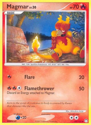 Magmar/123  Mysterious Treasures - Uncommon