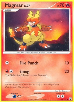 Magmar 093/132  - Reverse Holofoil Secret Wonders - Common