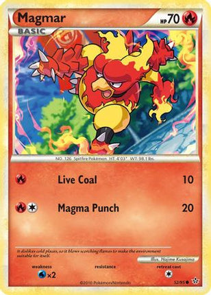 Magmar/95  - Reverse Holofoil Unleashed - Common