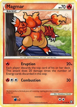 Magmar/102  Triumphant - Uncommon