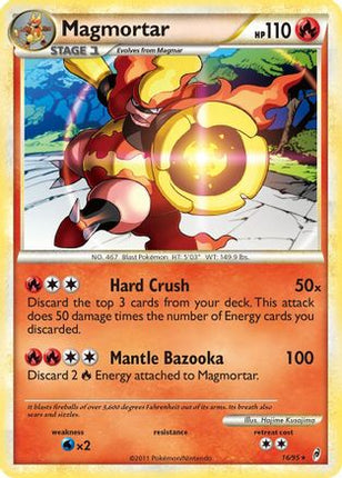 Magmortar/95  - Reverse Holofoil Call of Legends - Holo Rare