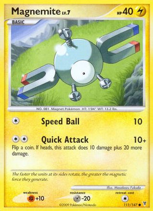 Magnemite/147  - Reverse Holofoil Supreme Victors - Common