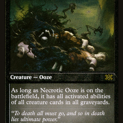 Necrotic Ooze (Foil Etched) (2X2-441) - Double Masters 2022 Foil