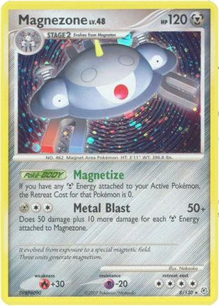 Magnezone/130  - Reverse Holofoil Diamond and Pearl - Holo Rare