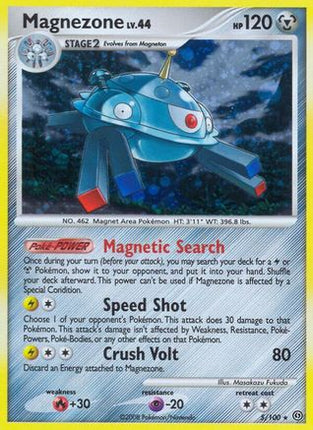 Magnezone (5)/100  - Reverse Holofoil Stormfront - Holo Rare