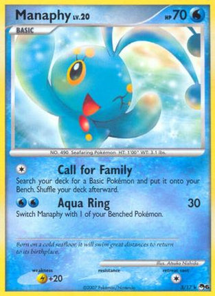 Manaphy 003/017  POP Series 6 - Rare