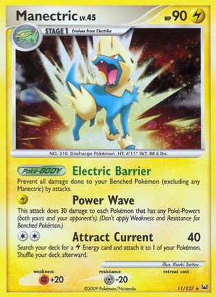 Manectric/127  - Holofoil Platinum - Holo Rare