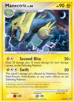 Manectric (22)/99  Arceus - Rare