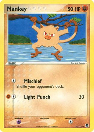 Mankey/112  FireRed & LeafGreen - Uncommon