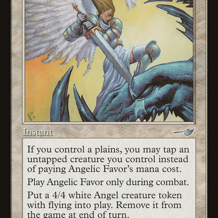 Angelic Favor (NMS-001) - Nemesis