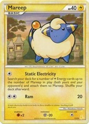 Mareep (#20)/30  HGSS Trainer Kit Gyarados & Raichu - Common