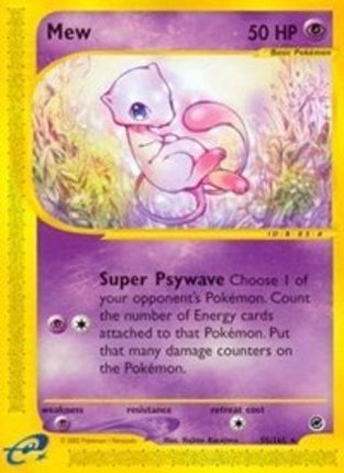 Mew (55) 055  Expedition - Rare