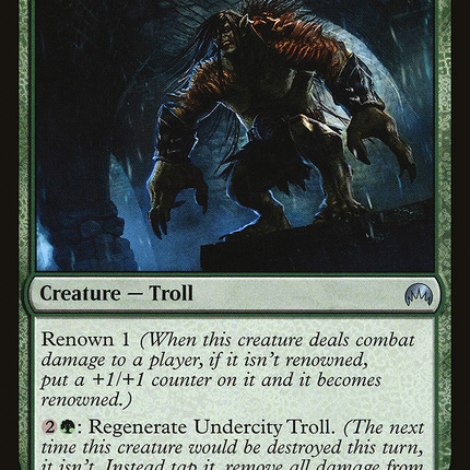 Undercity Troll (ORI-202) - Magic Origins