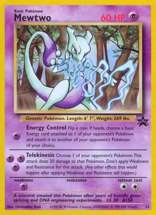 Mewtwo (12) 012/53  WoTC Promo - Promo