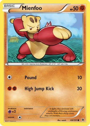 Mienfoo/101  - Reverse Holofoil Noble Victories - Common