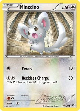Minccino 109/124  Dragons Exalted - Common