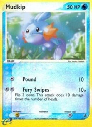 Mudkip 010  - Reverse Holofoil Nintendo Promos - Promo