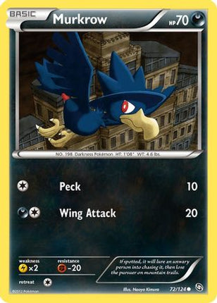 Murkrow/124  Dragons Exalted - Common