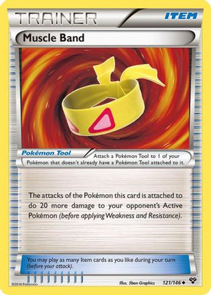 Muscle Band 121/146  XY Base Set - Uncommon