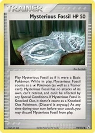 Mysterious Fossil/110  - Reverse Holofoil Holon Phantoms - Common