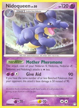 Nidoqueen/123  Mysterious Treasures - Rare