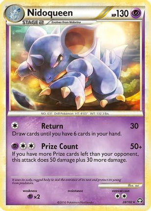 Nidoqueen/102  Triumphant - Rare