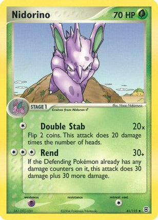 Nidorino 041  - Reverse Holofoil FireRed & LeafGreen - Uncommon