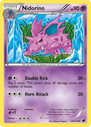 Nidorino/116  Plasma Freeze - Uncommon
