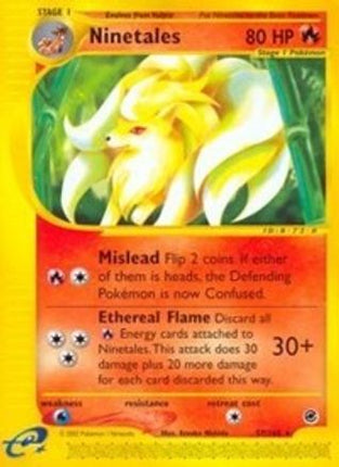 Ninetales (57) 057  - Reverse Holofoil Expedition - Rare
