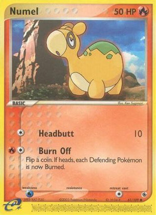 Numel 061/109  - Reverse Holofoil Ruby and Sapphire - Common
