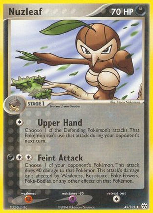 Nuzleaf/101  Hidden Legends - Uncommon