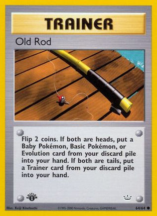 Old Rod 064/64  - Unlimited Neo Revelation - Common