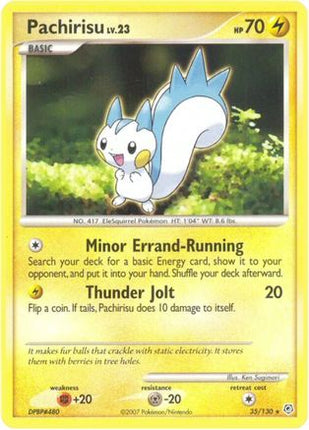 Pachirisu/130  Diamond and Pearl - Rare