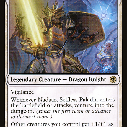 Nadaar, Selfless Paladin (AFR-027) - Adventures in the Forgotten Realms Foil