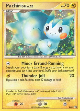 Pachirisu - DP04/56  - Holofoil Diamond and Pearl Promos - Promo