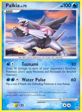 Palkia/127  - Reverse Holofoil Platinum - Rare