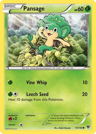 Pansage/146  XY Base Set - Common