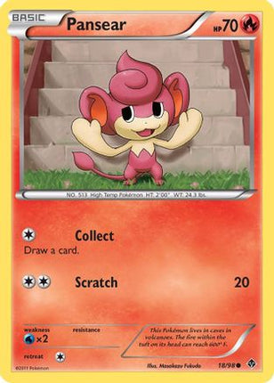 Pansear/98  - Reverse Holofoil Emerging Powers - Common