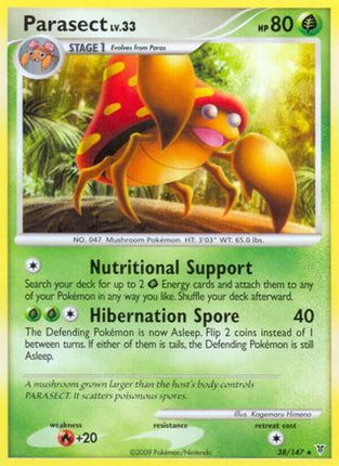 Parasect/147  - Reverse Holofoil Supreme Victors - Rare