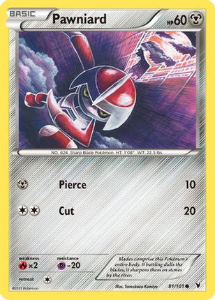Pawniard (81) 081/101  - Reverse Holofoil Noble Victories - Common