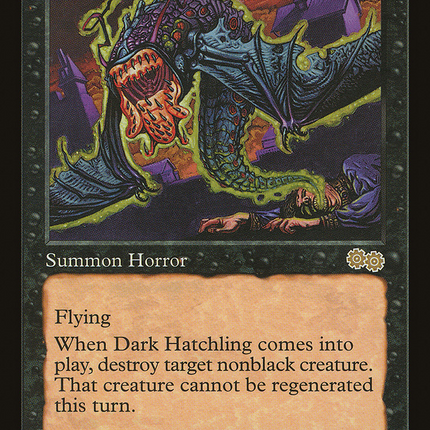 Dark Hatchling (USG-126) - Urza's Saga