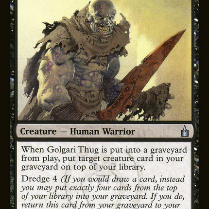 Golgari Thug (RAV-087) - Ravnica: City of Guilds