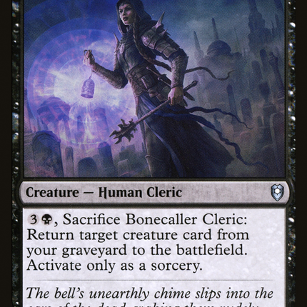 Bonecaller Cleric (CLB-117) - Commander Legends: Battle for Baldur's Gate Foil