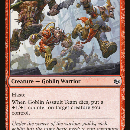Goblin Assault Team (WAR-129) - War of the Spark