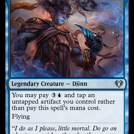 Zahid, Djinn of the Lamp (CMM-136) - Commander Masters