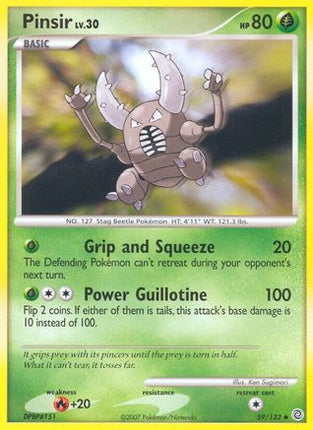 Pinsir/132  Secret Wonders - Uncommon